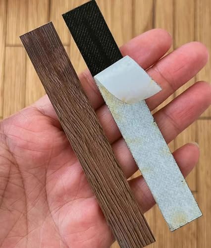 Dollhouse Flooring, Miniature Simulation Wood Flooring, 1/12 1/6 Dollhouse Floor DIY, Dollhouse Wood Floor, Miniature Dollhouse Wood Flooring, Veneer (40PCS) (White Oak Color)