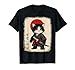 Samurai Cat Japanese Vintage Kawaii Funny Cats T-Shirt