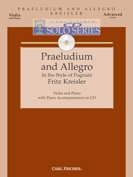 Praeludium And Allegro - Violin & Piano - Advanced Level -BK/CD