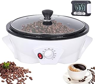 YUCHENGTECH Coffee Roasters Electric Coffee Roaster Machine with Timer Household Coffee Bean Roaster Machine Home Coffee Roaster 0-240 Temperature Adjustable 500g 1200W