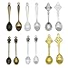 Julie Wang 60pcs Mixed Spoon Kichten Charms Pendants for Jewelry Necklace Bracelet Making