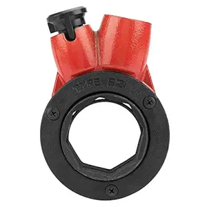 Pipe Threading Dies, 4 Swarf Removal Holes Pipe Threading Set, for Galvanized Pipe for Threading Work(62A Type Three Heads)