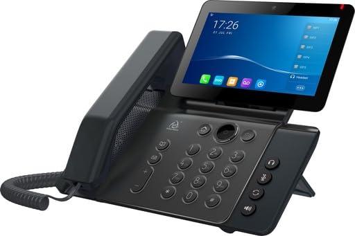 IP Video Phone (PHS2010GP) I 7 Inch Color Touch Screen and 5MP Camera Color Display I 20-SIP Lines I 10-Party Audio Conferencing (Including 2-Party Video Calls) I 3-Party Video Conferencing-image-36