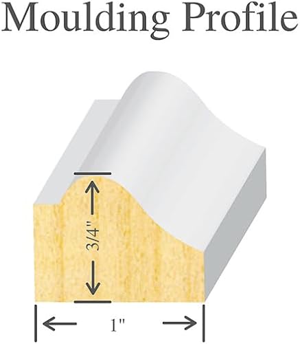 Miniatura 5 de Paneles de moldeo de pared autoadherentes, reposicionables, aplicadosrevestimiento de cera  Obtén el aspecto personalizado de alta gama, rápida y