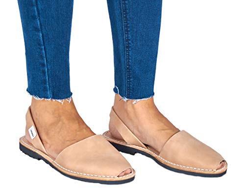 Image of Norkinas Women's Flat, Handmade, Eco-Friendly Avarcas