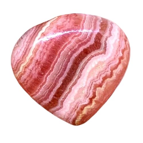Rhodochrosite naturelle cœur cabochon plat résout vos problèmes de sertissage DIY