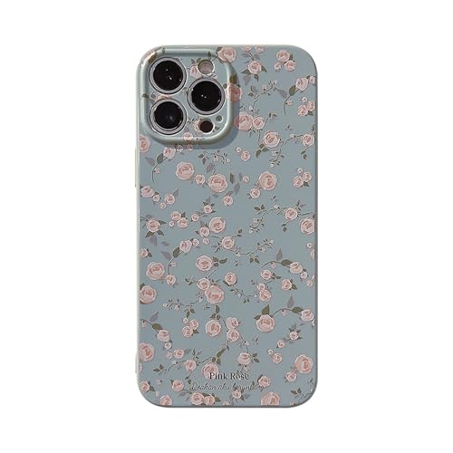 PODSI �Ή�iPhone 17/16/15/14/13/12 Pro Max �Ή� �ϏՌ��P�[�X, �ԕ��f�U�C���A�V���R���A�X�����y��(A,For iPhone 14)