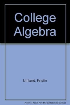 Paperback COLLEGE ALGEBRA Book