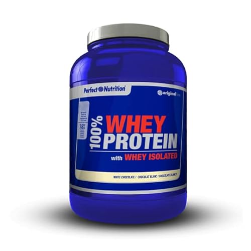 Perfect nutrition 100% Whey Protein + Iso - 908 gr Cookies / Biscuits / Galletas