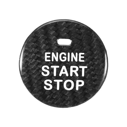 Couvercle bouton de démarrage Subaru WRX haut de gamme | Autocollant noir d'allumage précis