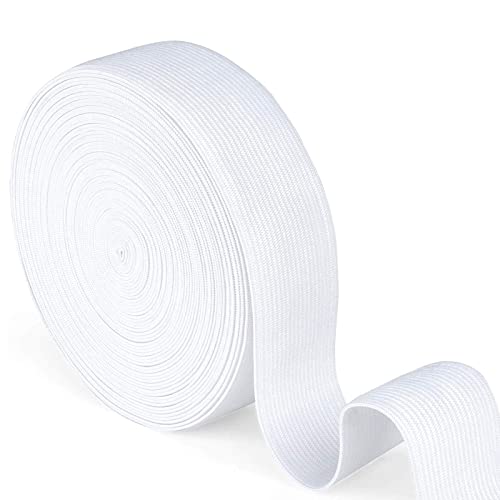 Bandes Élastique Plat Longues Bande Élastique Large Large Bande Élastique À Coudre Ruban Élastique Blanc Élastiques De Couture Pour Vêtements Personnalisés Et Articles De Bricolage Artisanal Cover