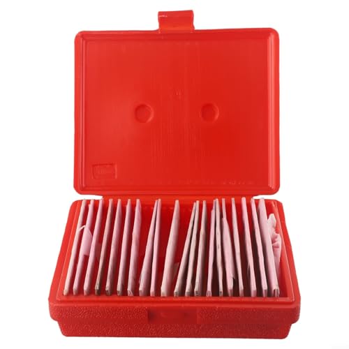 Juego de placas paralelas de acero, 20 pares de 1/32 pulgadas de grosor x 6 pulgadas de largo para maquinista para herramientas CNC con precisión de paralelismo de +/- 0.1 pulgada en rango de altura
