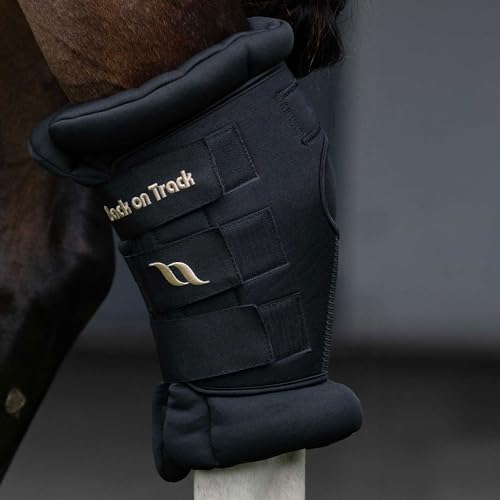 Back on Track Royal Sprunggelenkschoner Deluxe schwarz oder blau (M, schwarz)