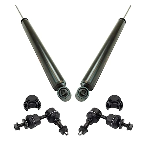 TRQ Rear Shock Absorber Sway Bar Link Suspension Kit 4pc for 2012-2018 Ford Focus