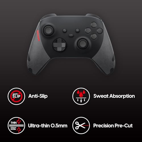 Image of Pulsar Gaming Gears SUPERGRIP Griptape Set for Xbox Series X|S Controller Sweat Absorbing High Performance Anti Slip 3M Adhesive no Residue Controller Grip Tape Ultra-Thin 0.5mm (0.02in)