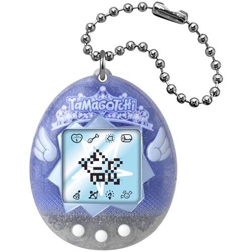 Bandai - Tamagotchi - Tamagotchi Original - Angel Tiara - Animal électronique virtuel avec écran Couleur - Jouet Animal interactif en Français - Diadème Ange - Jouet Enfant 8 Ans et + - 46164