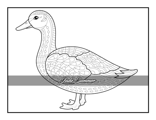 100 Animals: An Adult Coloring Book with Lions, Elephants, Owls, Horses, Dogs, Cats, and Many More! - Image 94