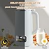 Macchina Latte di Soia, Macchina per Latte di Noci Macchina per Latte di Soia Multifunzionale Latte Vegetale Macchina 304 Acciaio Inossidabile con Pulizia Automatica, per Zuppe, Latte di Soia