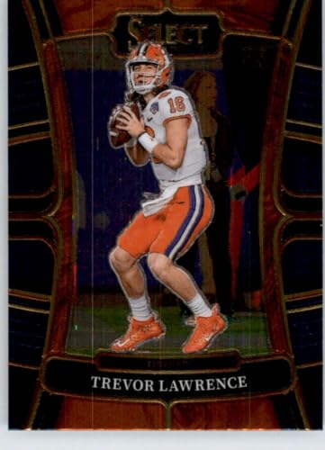 2023 Panini Select Draft Picks Blue #37 Trevor Lawrence Clemson Tigers Concourse Official NCAA Football Card in Raw (NM or Better) Condition