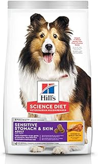 Hill's Science Diet Dry Dog Food, Adult, Sensitive Stomach & Skin, Chicken Recipe, 15.5 lb. Bag