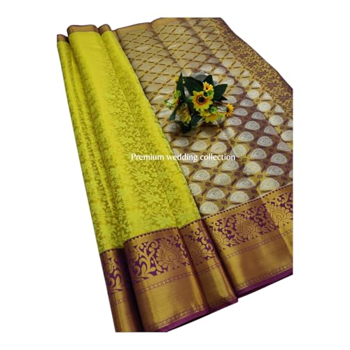 Generic gold tissue silk saree – image 2