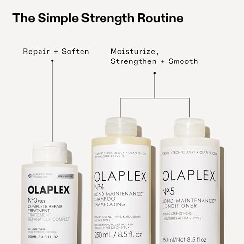 Image of Olaplex N.4 Bond Maintenance Hair Strengthening Shampoo: Repairs Damage & Defend Against Future Breakage | Replenishes Hydration | For Coily, Curly, Straight, and Wavy