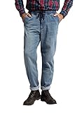JP 1880 Herren große Größen Übergrößen Menswear L-8XL Jeans, FLEXNAMIC®, Denim, Straight Fit, bis 8 XL Bleached Denim 5XL 790799907-5XL