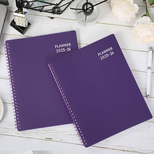 2025-2026 Academic Planner - Jul. 2025 - Jun. 2026, 8" x 10", 2025-2026 Planner Weekly and Monthly, Flexible Cover, to-Do List, Twin-Wire Binding, 12 Monthly Tabs