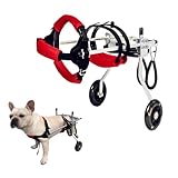 【 Améliorez la vie de votre chien 】 Les aides à la mobilité pour chiens peuvent aider les chiens âgés et les chiens ayant des membres postérieurs faibles à marcher. Il peut également aider les chiens paralysés, blessés, boiteux, handicapés et estropiés à retrouver leur mobilité. Peut également être utilisé pour les chats