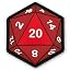 D20 Red