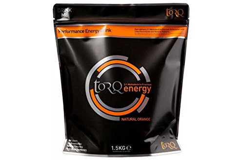 Flavoured Electrolyte Powder - Natural Blackcurrant Isotonic Hydration Powder with Electrolytes Drink | Fast Delivery Energy Drink with High Carbohydrates and Sodium | 45 Single Servings | TORQ