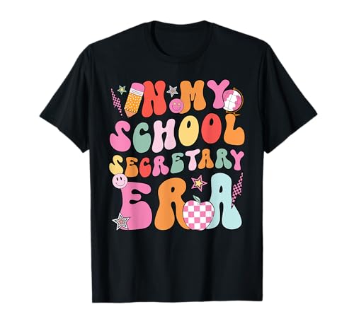 In My School Secretary Era School Secretary T-Shirt