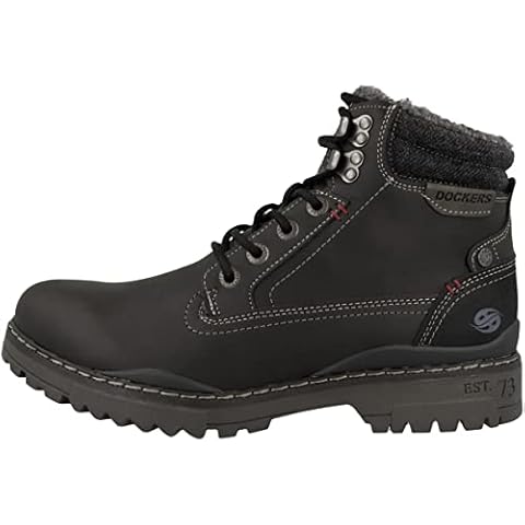 Dockers by Gerli Men's Leroy Warm Fashion Boot, Black, 8.5 UK Cover