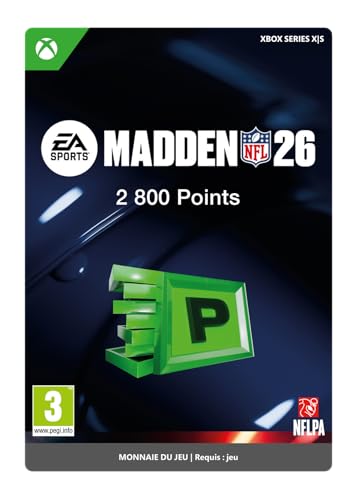Madden NFL 26 2800 MUT Points pour débloquer les meilleurs packs Xbox Series X|S