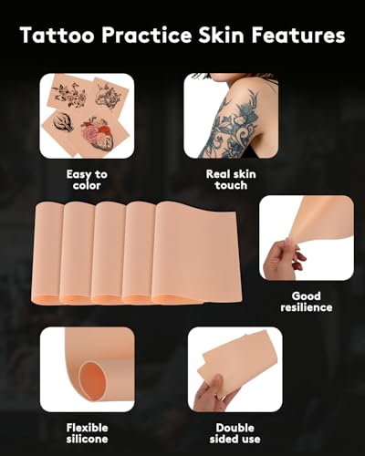 Tattoo Practice Skin Kit for Beginners with Code 332EISNC - Image 4