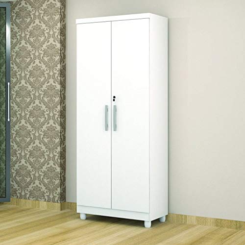 Armário Multiuso 2 Portas Giga Benetil Móveis Branco