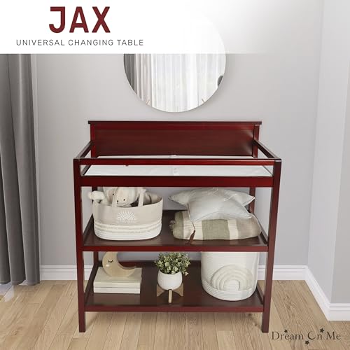 Image of Dream On Me Jax Universal Changing table in Cherry