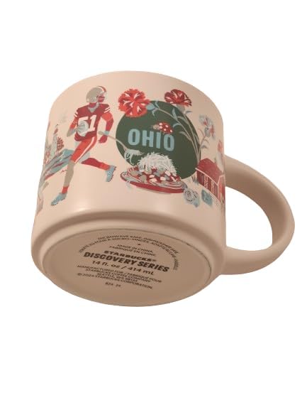 Starbucks taza de cerámica Ohio 14 oz miniatura 7
