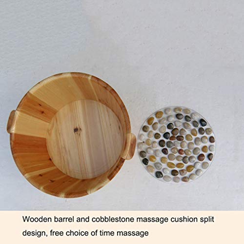 Spa de pies de madera para masaje y relajación miniatura 3
