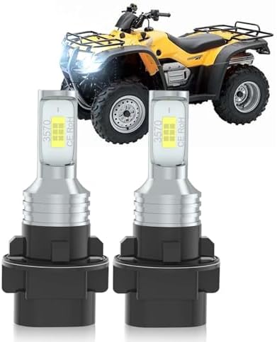 LED Headlight Bulb Lights For Honda ATV UTV Fits 34901-HP5-601 34901