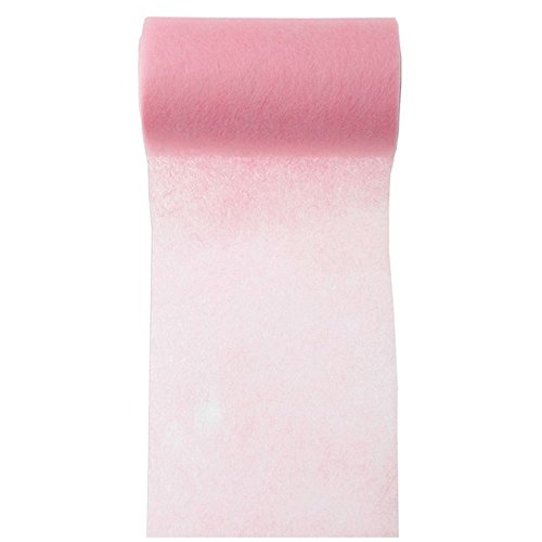 Ruban Intissé 10cm. - Rouleau de 10m. - Rose