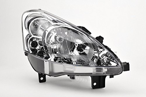 Johns, juego de faros compatible con Peugeot Partner (7) 04/08-02/12, juego de faros H4 izquierdo y derecho