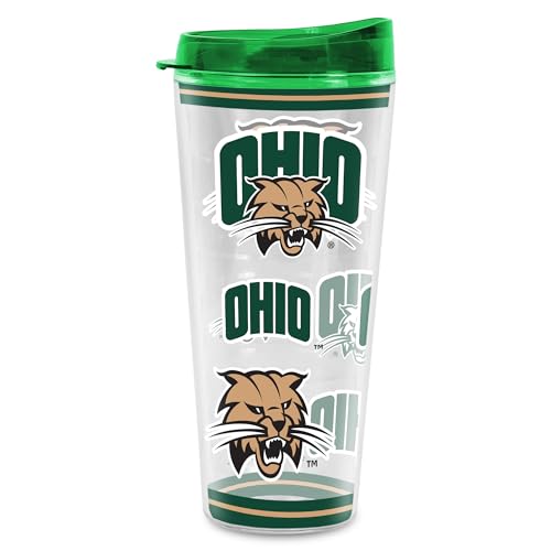 Image of Rico Industries NCAA College Double Wall Mayhem 16oz Or 20oz Tritan Tumbler W Lid