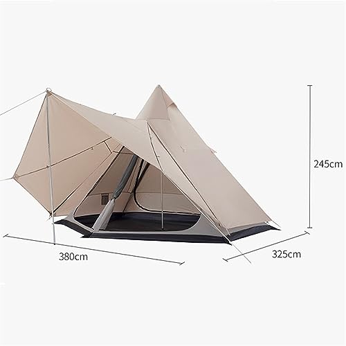 Tente camping imperméable avec auvent extérieur pour randonnée - 2