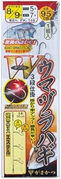 Amazon がまかつ ダブルウマヅラハギ仕掛 Fk 148 7 5 Gamakatsu がまかつ 完成仕掛け