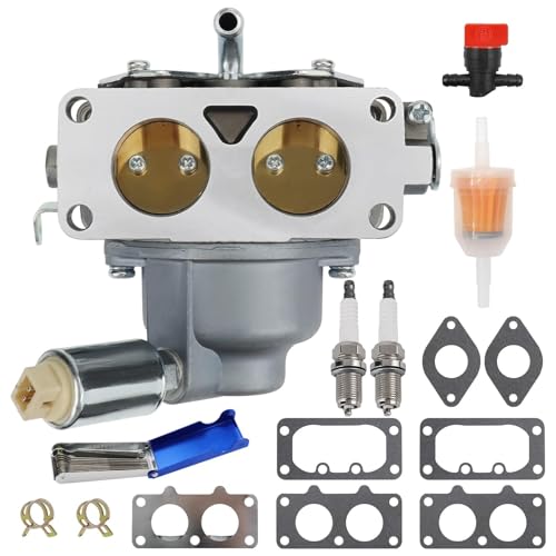 CJJNXYZMD 791230 Carburetor For 791230 799230 699709 499804 499809 V-Twin 20hp 21hp 23hp 24hp 25hp Carb Manual Choke with Gasket