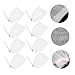 Beatifufu 8PCS Facial Foaming Net Soap Bags with Drawstring Bubble Net Pouch for Face Cleaning Gentle Exfoliating Mesh to Prolong Soap Life for Travel and Camping