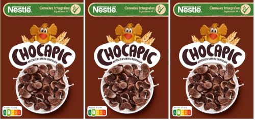 Chocapic Nestlé Cereales Chocapic, 375g (Paquete de 3)