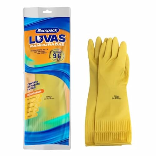Luva Ranhurada Tamanho G Bompack