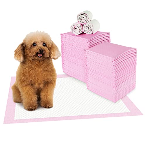 Empapadores Perros Paquete de 100, Engrosamiento a Prueba de Fugas Empapadores, Superabsorbente Desechable Empapadores de Perros, Empapadores para Perros para Inodoro, Entrenamiento - 45 x 33 cm